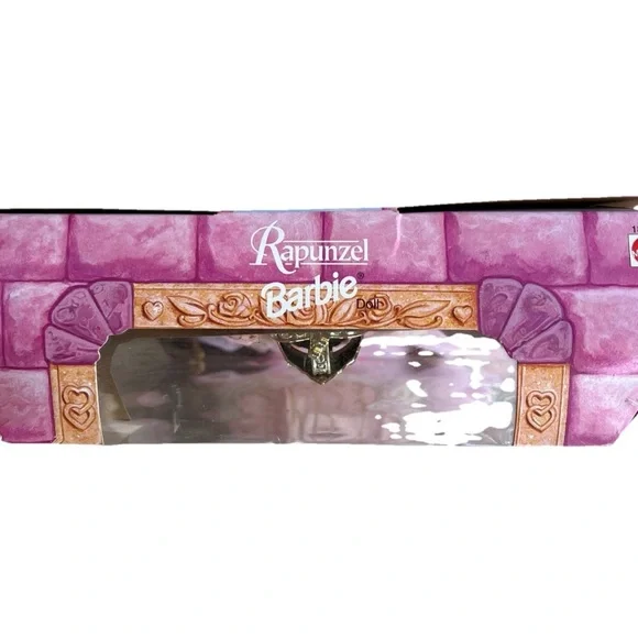 Mattel 1997 Rapunzel Barbie #18164 NRFB Long Hair Crown - Picture 8 of 12